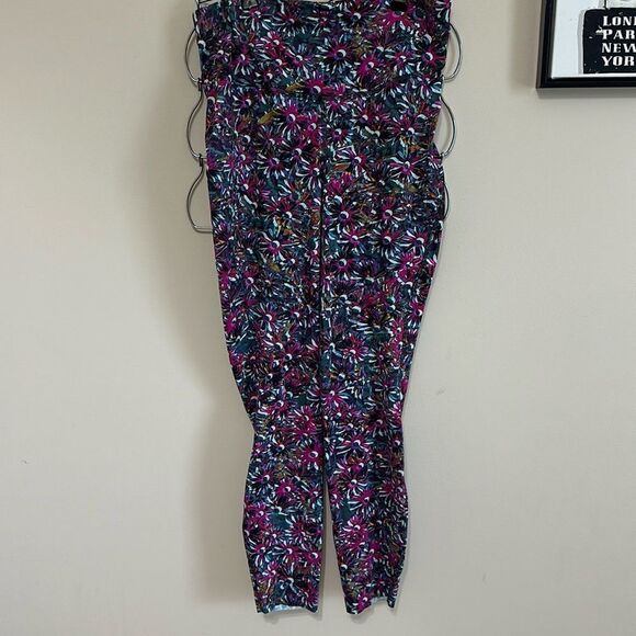 lululemon Base Pace High Rise Tight 25” Brushed in Floral Electric Multi Size 8 - Picture 1 of 4